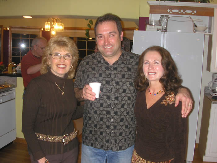 Joey Steve Cheri at 2007 Fall Dinner Party